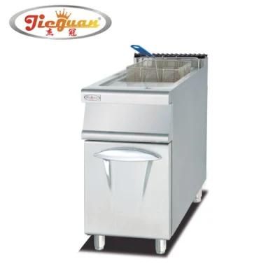 Commercial Freestanding Gas Fryer with 1-Tank 1-Basket GF-975