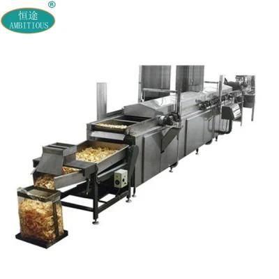 Potato Frying Machine Line Potato Crisps Production Line