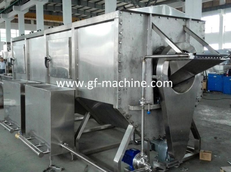 500kg/H High Efficiency Spiral Blancher for Food