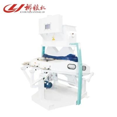 Clj Brand Grain Processing Machine Tqsx Suction Gravity Paddy Rice Destoner Machine