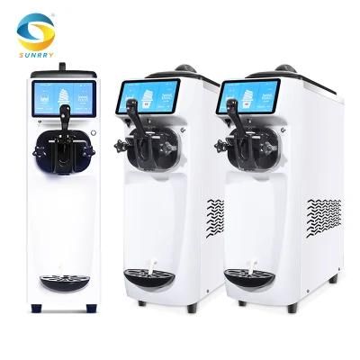 Sunrry 12-16L/H Full Automatic Ice Cream Machine Commercial Ice-Cream Machine 6L Soft ...