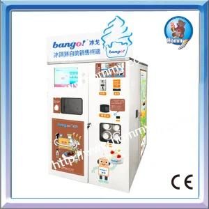 vending automatic ice cream machine without topping