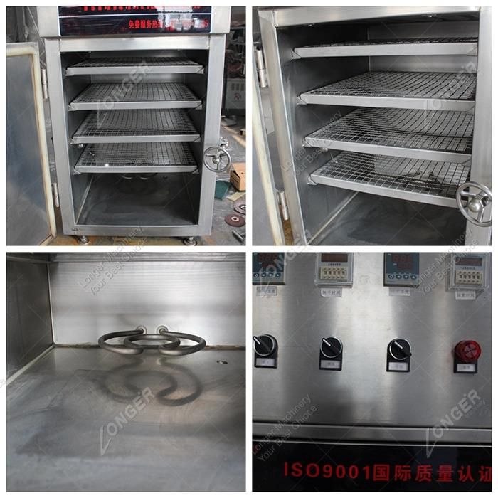 Full Stainless Steel Smoked Fish Machine Meat Smoking House