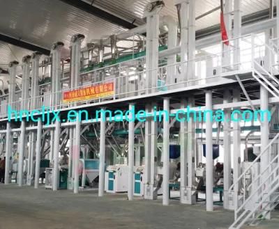 Natural Thailand Yellow Dried Maize/Corn Processing Line, Corn Flour Mill