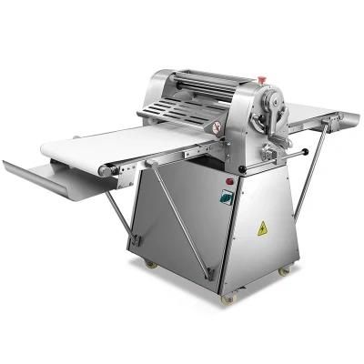 Hongling 400mm Floor Type Pizza Bread Croissant Pastry Dough Sheeter Roller Sheeter