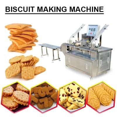 Automatic Biscuit Production Line Small Cookies Making Machine