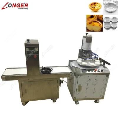 Hot Selling Automatic Egg Tart Skin Making Machine/Portuguese Egg Tart Press Machine Price