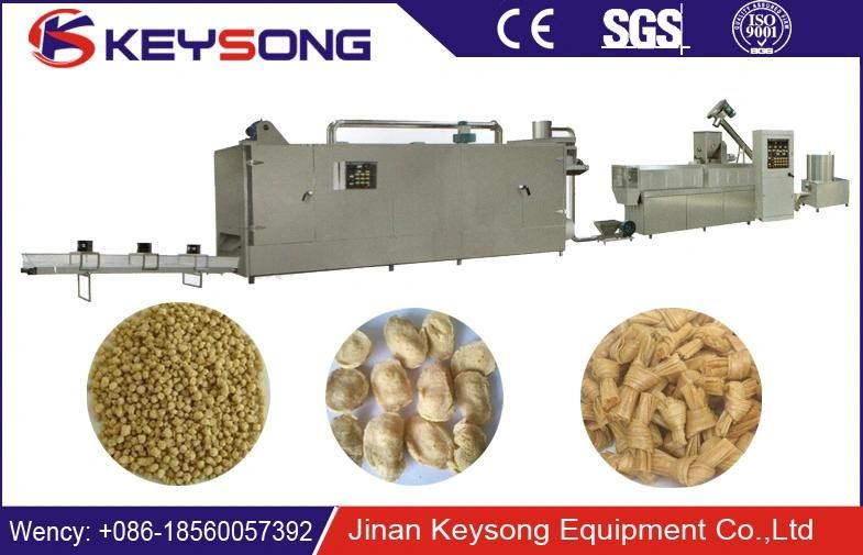 Analogy Soy Protein Steak Tvp Tsp Texturized Tissu Protein Meat Extruder Making Machine
