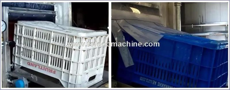Industrial Chicken Farm Crate Trays Bins Basket Tray Washer Washing Machine