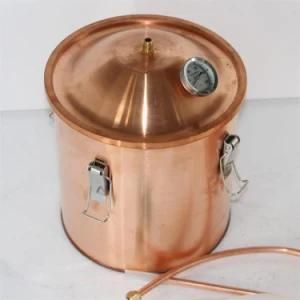 18liter Copper Distilling Water Whisky Vodka Distillation Equipment Alcohol Still Spirits