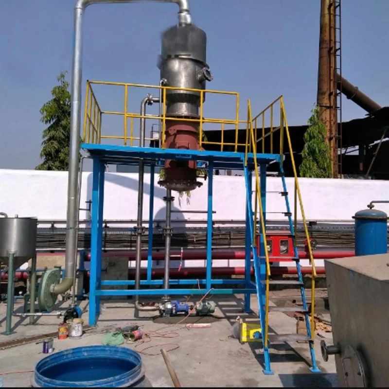5000kg/Hr Food/Pharmaceutical Industry Steam Heated Evaporator/Crystallizer