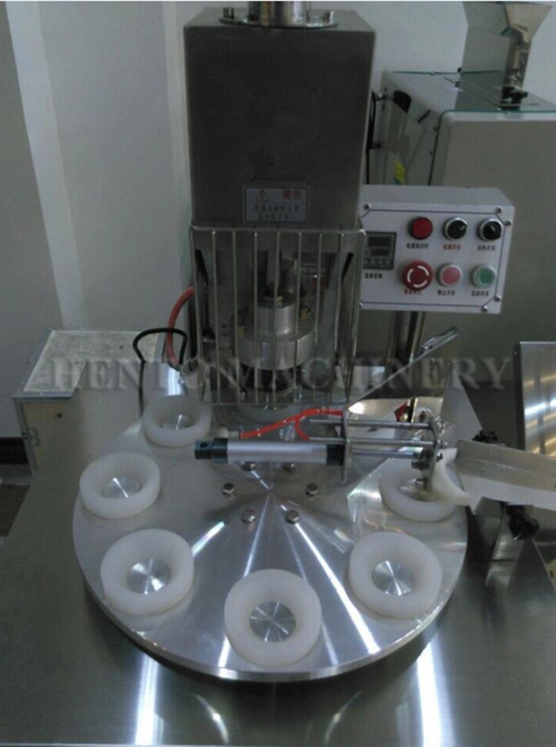 High Efficiency Pineapple Tart Making Machine / Egg Tart Machine Press / Mold Shape Egg Tart Skin Machine Price
