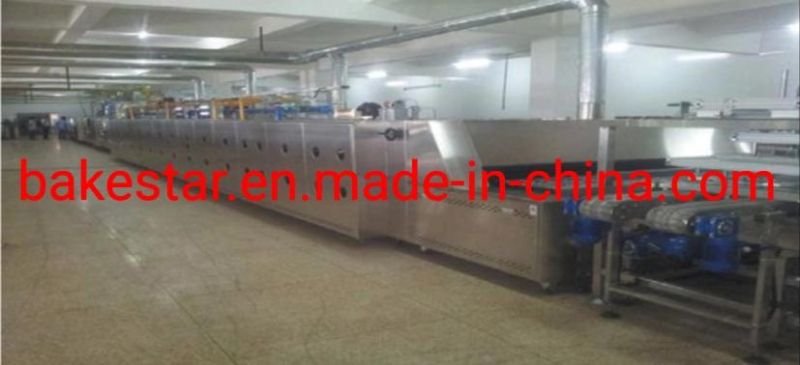 Commercial Electric Gas Toast Bread Cupcake Tunnel Oven for Bakery Machine