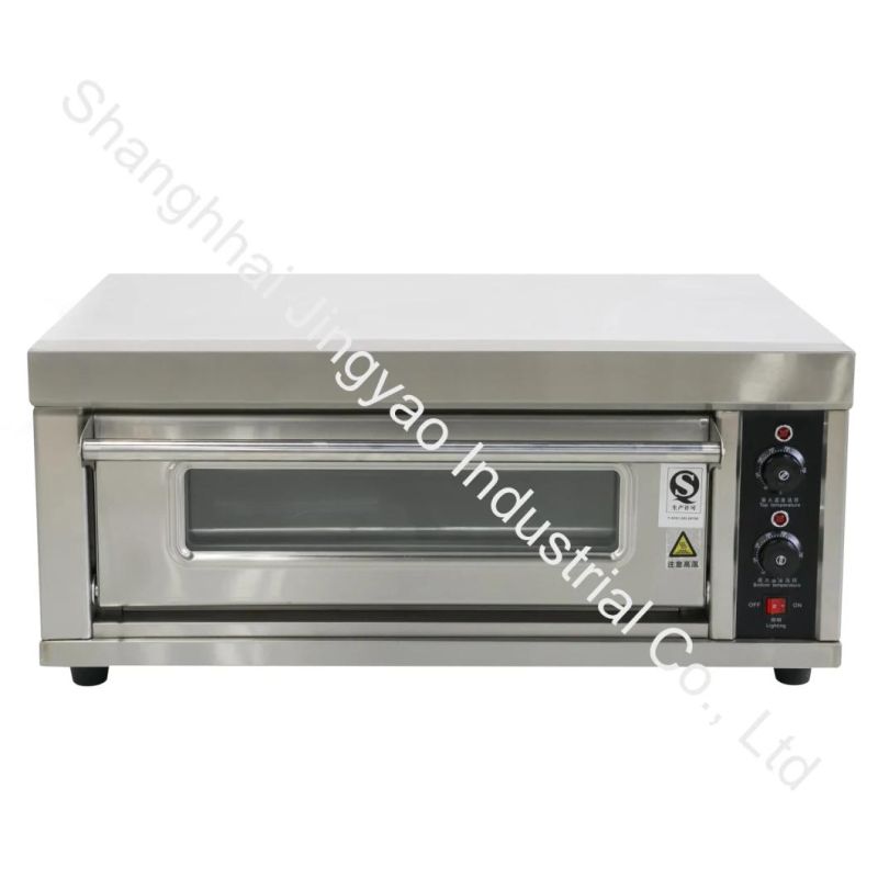High Quality Electric/Gas Pizza Bread Loaf Cupcake Biscuit Bakery Baking Deck Oven Machine Equipment with Wheels