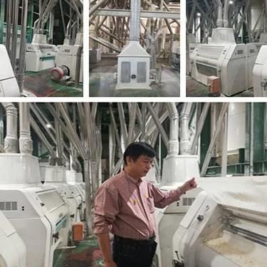 Full Automatic 500t Maize Wheat Flour Mill Machine with European Standards for Africa