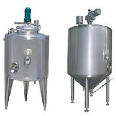 Sanitary Stainless Steel Electric Heating Jam Butter Yogurt Juice Blending Tank Factory