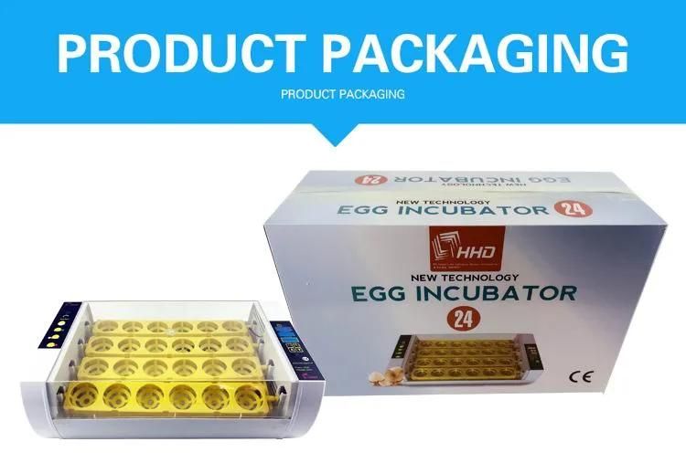 Holding 24 Eggs Automatic Poultry Egg Incubator Yz-24A Ce Approved