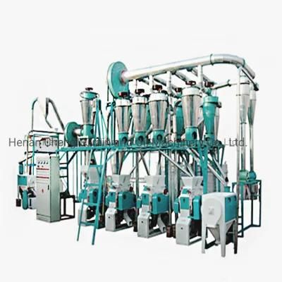 Complete Set Wheat Corn Maize Flour Mill Milling Machines