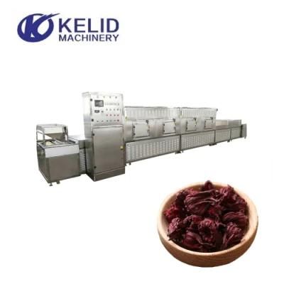 Tunnel Peony Flower Roselle Tea Microwave Leaves Flower Tea Dryer