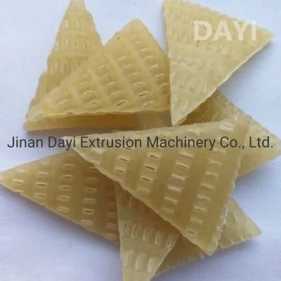 Printing Triangle Chips Pellet Snack Extruder Machinery