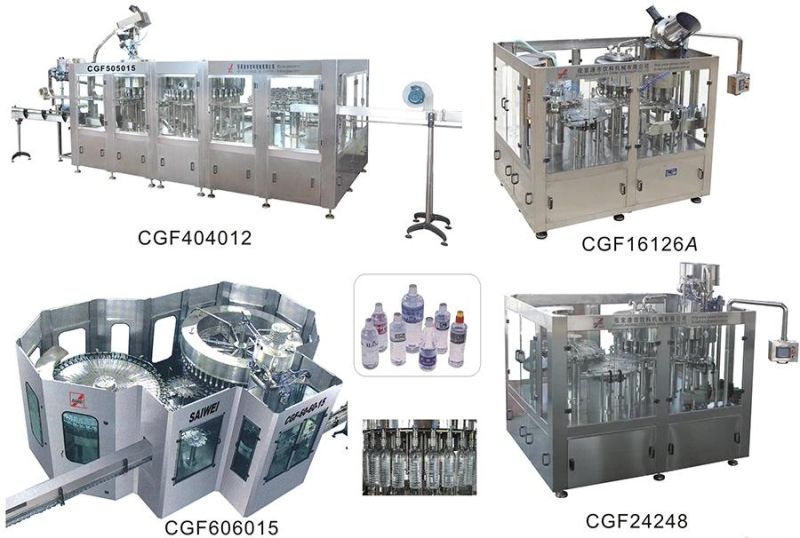 Full-Automatic Pure Water Filing Machine/Water Filling Bottling Packing Machine