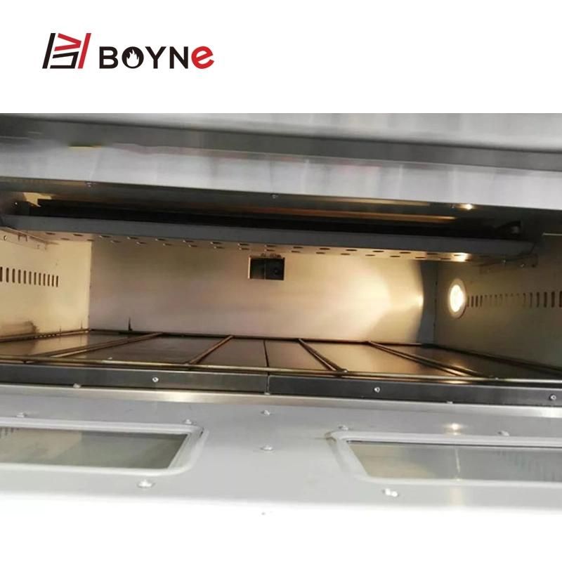 High Temperature Electric Two Deck Four Trays Electric Baking Oven