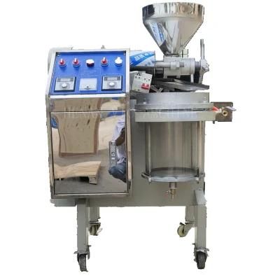 Family use small capacity oil press machine with vacuum filter