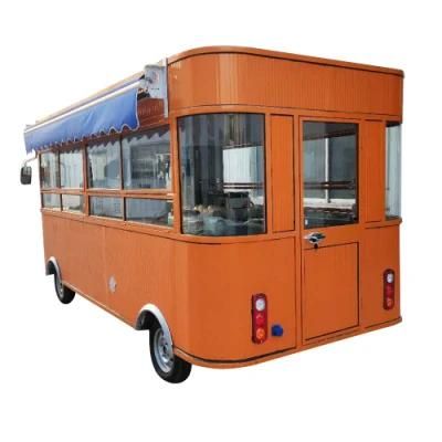 China Supply Coffee Food Trailer Cart Customer Design Food Truck