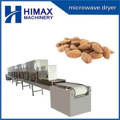 Almonds Nut Coffee Bean Drying Roasting Microwave Dryer Machine