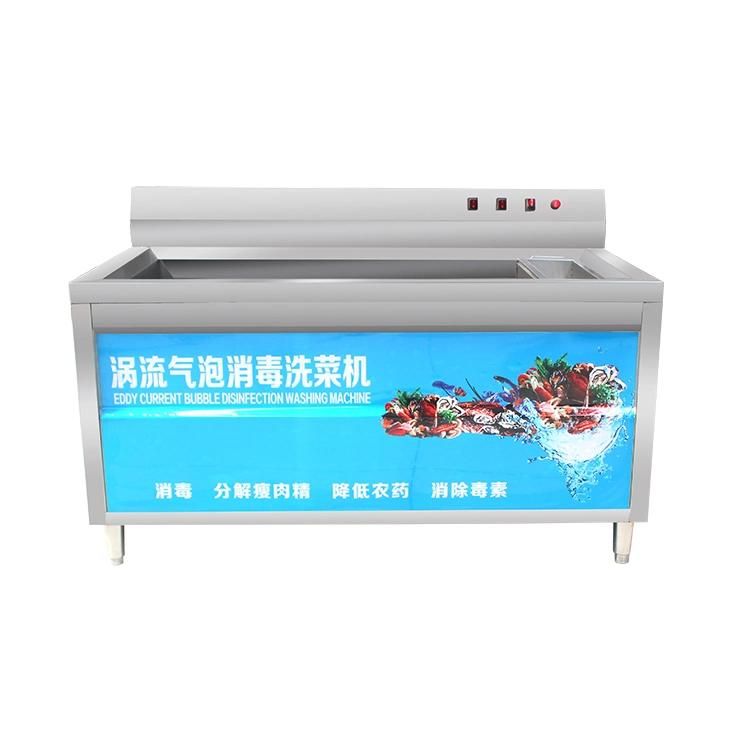 Seaweed Leek Asparagus Fruit and Vegetable Washer Washing Cleaning Machine with Ozone