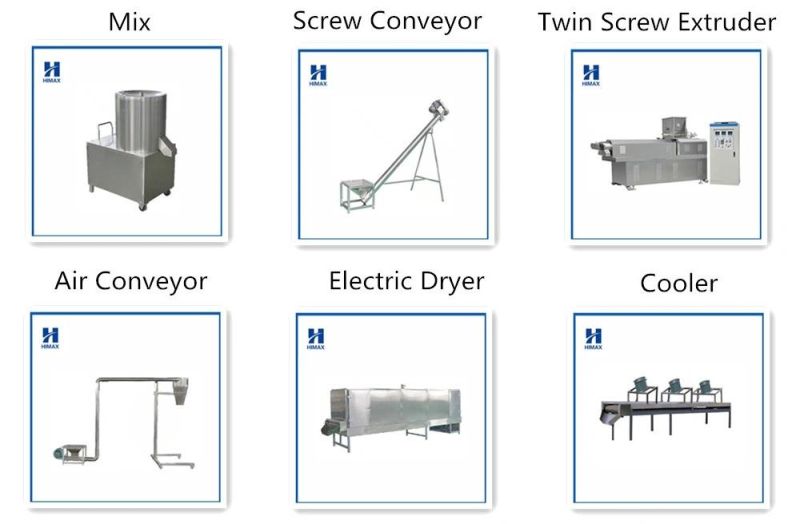 Meat Analogue Soya Chunks Meat Production Line