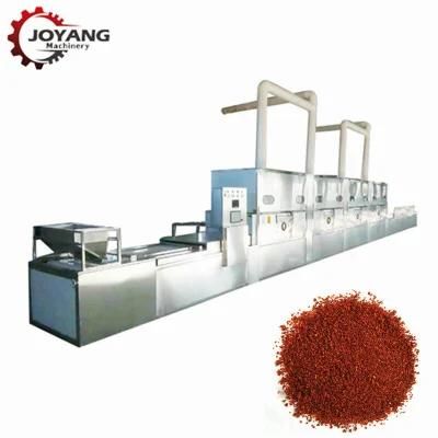 Tunnel Type Microwave Machine Chili Powder Sterilizing Machine Manufacturer