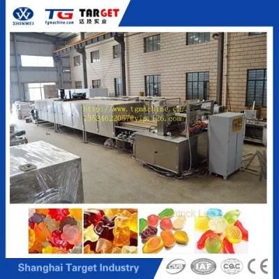 Ce ISO9001 Certification Jelly Bear Making Machine with Teflon Mould