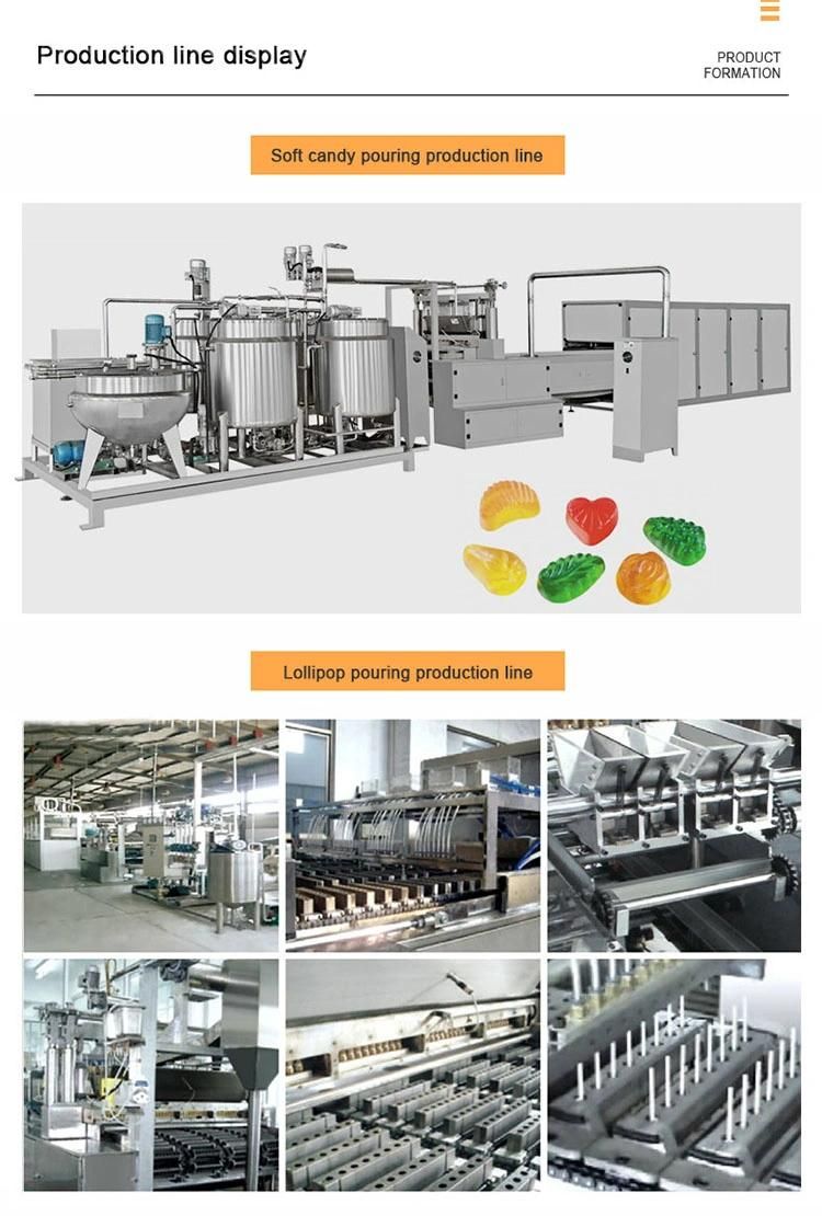 Candy Machine Soft Jelly Candy Making Machine Gummy Candy Production Line