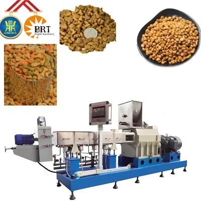 Automatic Dry Pet Dog Food Extrusion Extruder Manufacturing Processing Machines