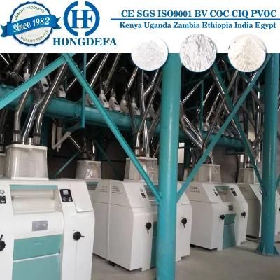Automatic Roller Mill of 80-120t/24h Wheat Flour Milling Equipment