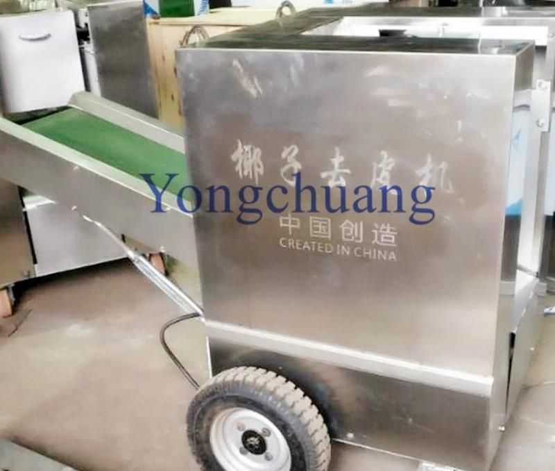 High Efficient of Coconut Peeling Machine with High Quality