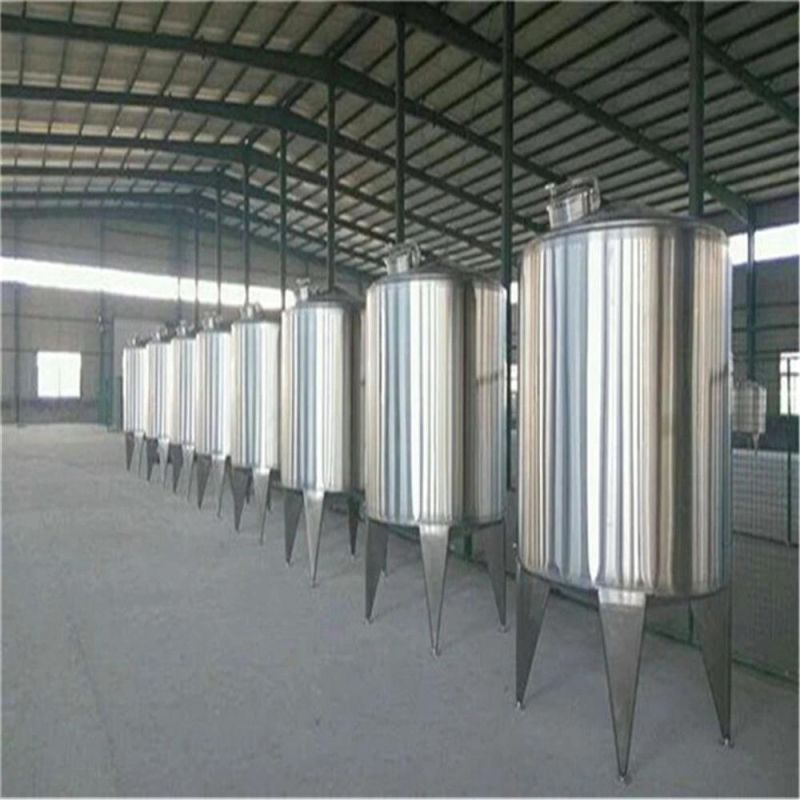 Sanitary Stainless Steel Syrup Heating Melting Mixing Tank for Beverage Industry