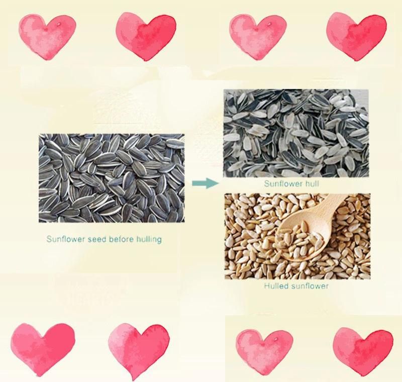 Key Core Technology Raw Sunflower Seed Shelling Machine