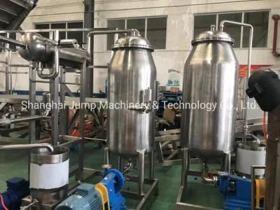 Standing Pouch Fruit Puree No-Additive Baby Food Makign Homogenizer Deaerator Machines ...
