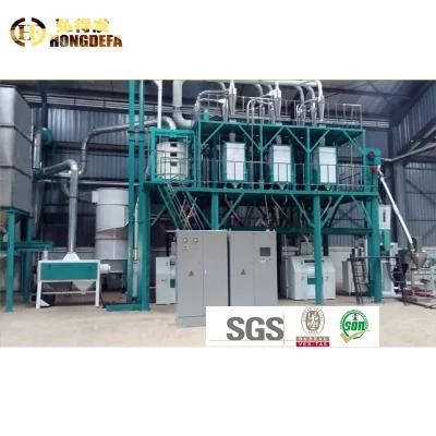 Complete 50t/D Maize Milling Machine for Uganda Rwanda Market
