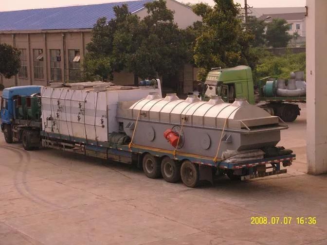 Continuous Horizontal Fluid Bed Dryer/Vibration Fluidized Bed Drying Machine