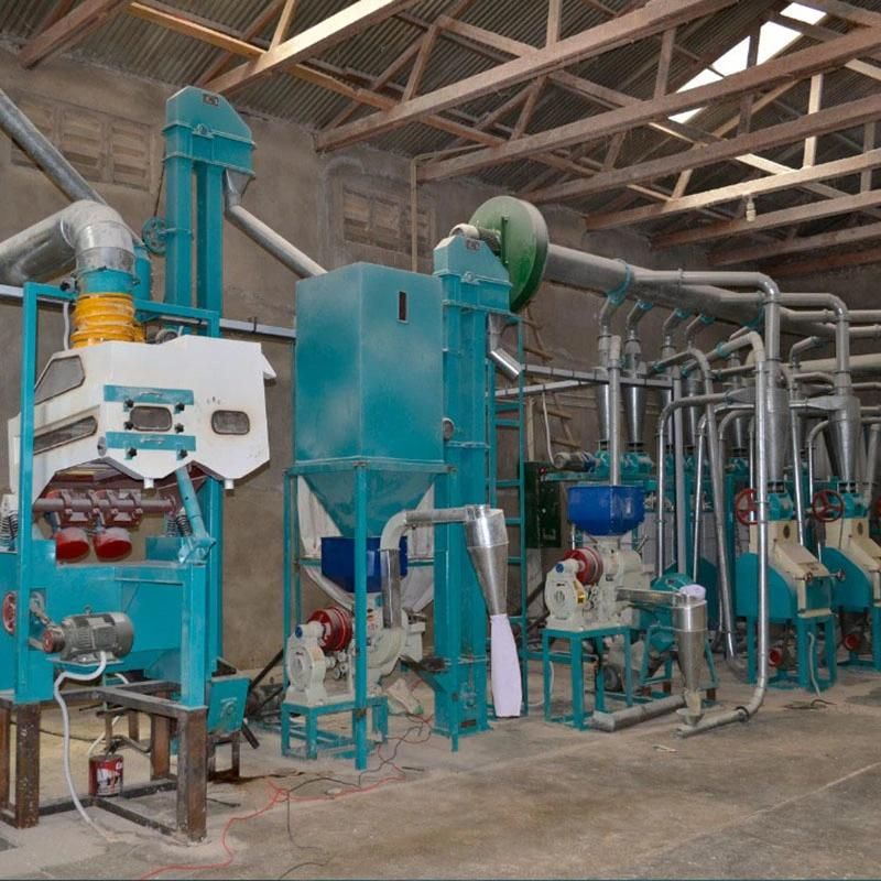 20t/D Maize Milling Machines with Diesel Generator