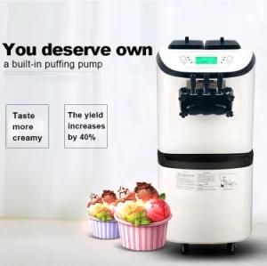 Soft Ice Cream Maker with Over-Night Function