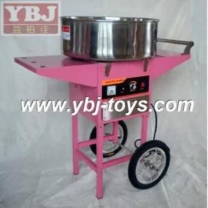 Snack Pink Cotton Candy Machine with Cart