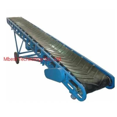 High Quality Portable Belt Conveyor for Bulk Rice Paddy Grain Conveying