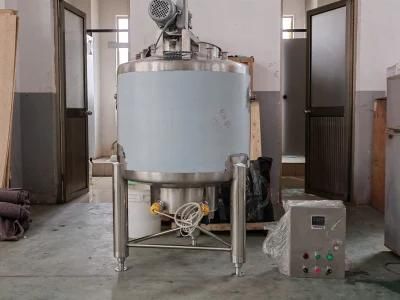 Heating Tank Paste Emulsifying Homogenizer Electric Heating Sterilization Mixer Mixing ...