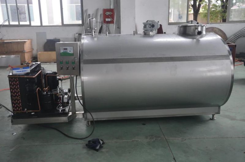 Factory Price Stainless Steel Tank Dairy Machine Cooler Refrigeration Milk Cooling Tank