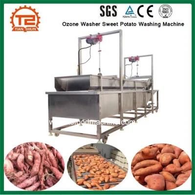 Fruit and Vegetable Ozone Washer Sweet Potato Washing Machine