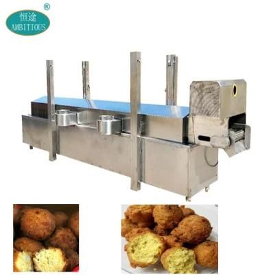 Automatic Hush Puppy Frying Machine|Fried Hush Puppy Making Machine